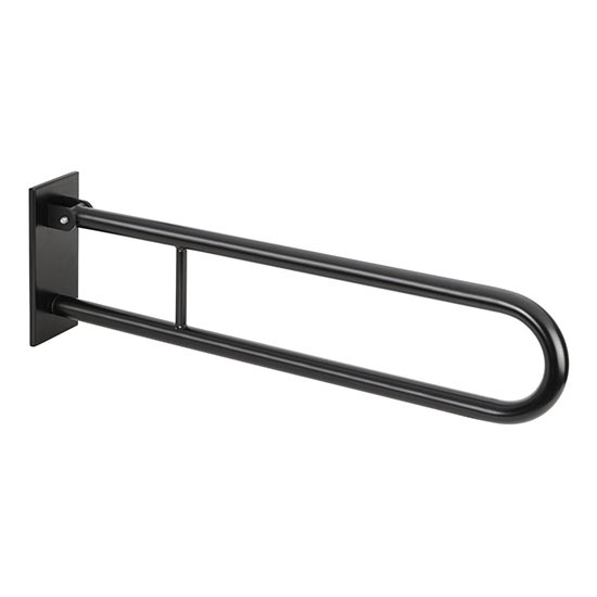 Halterung 10,3 x 25 cm schwarz