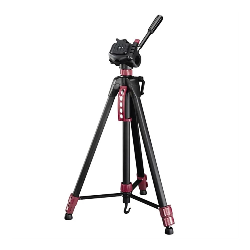 Hama - Kamerastativ 166 cm schwarz/rot