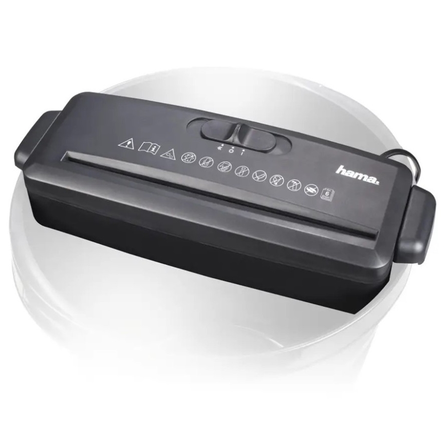 Hama - Mini-Papiervernichter A4 230V schwarz