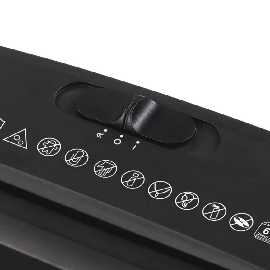 Hama - Mini-Papiervernichter A4 230V schwarz