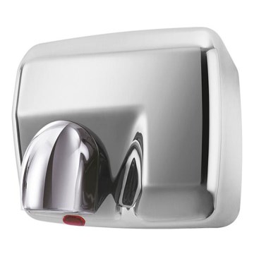 Handtrockner 26x23 cm Edelstahl/silber