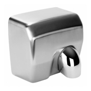 Handtrockner 27x24 cm Edelstahl/silber