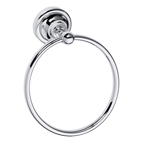 Handtuchhalter 16x19 cm silber