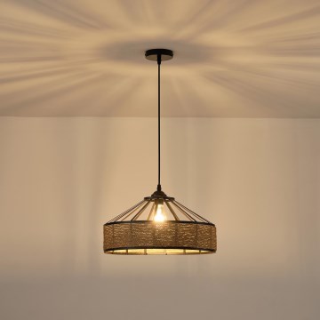 Hängeleuchte 1xE27/15W/230V beige