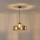 Hängeleuchte 1xE27/15W/230V beige