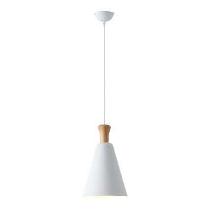 Hängeleuchte 1xE27/15W/230V weiß pr. 20 cm