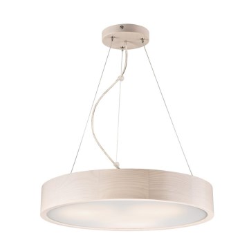 Hängeleuchte 3xE27/60W/230V ø 47 cm Kiefer