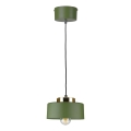 Hängeleuchte an Kabel IGNIA 1xE27/60W/230V grün