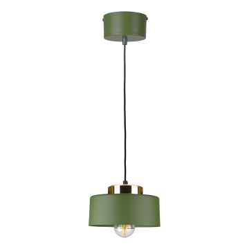 Hängeleuchte an Kabel IGNIA 1xE27/60W/230V grün