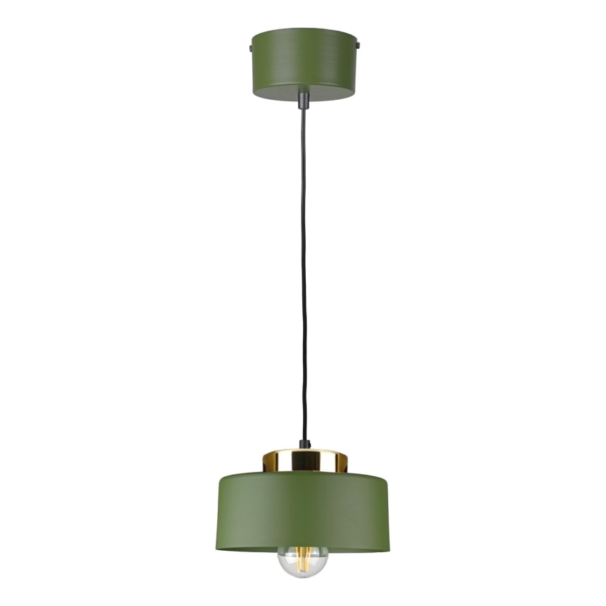 Hängeleuchte an Kabel IGNIA 1xE27/60W/230V grün