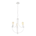 Hängeleuchte an Kette GINA 3xE27/60W/230V weiß