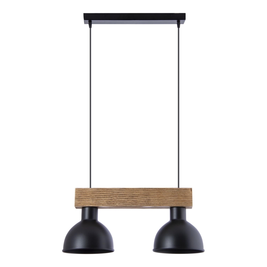 Hängeleuchte an Schnur 2xE27/60W/230V