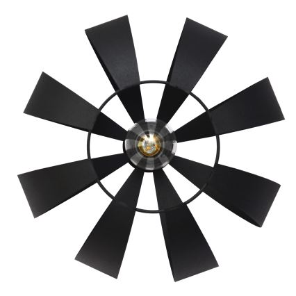 Hängeleuchte an Schnur NEWTON 1xE27/15W/230V schwarz