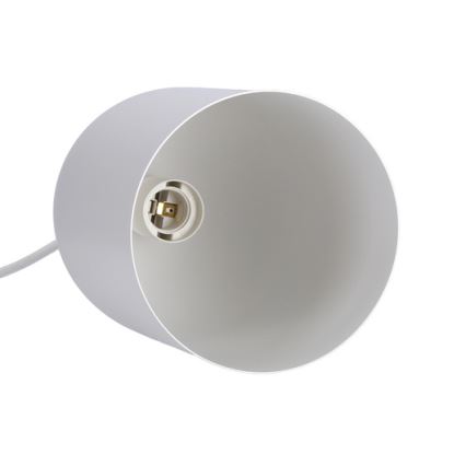Hängeleuchte an Schnur OSS 1xE27/40W/230V weiß