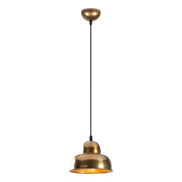 Hängeleuchte BERCESTE 1xE27/40W/230V golden
