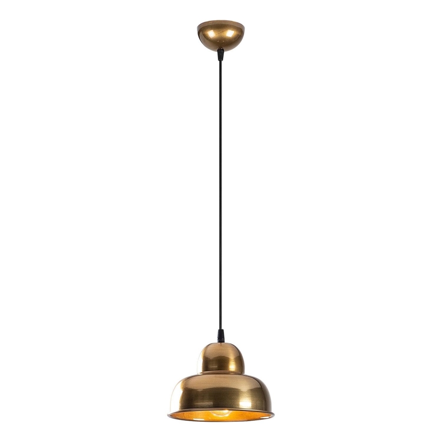 Hängeleuchte BERCESTE 1xE27/40W/230V golden