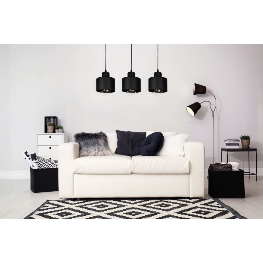 Hängeleuchte BODO 3xE27/60W/230V