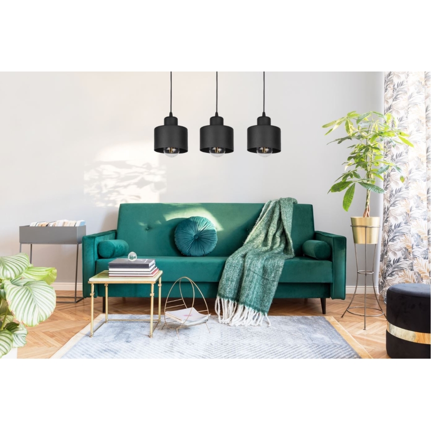 Hängeleuchte BODO 3xE27/60W/230V