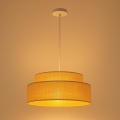 Hängeleuchte BOHO 1xE27/60W/230V beige
