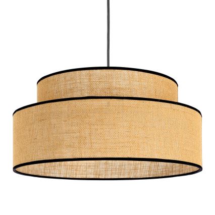 Hängeleuchte BOHO 1xE27/60W/230V d 40 cm beige