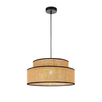 Hängeleuchte BOHO 1xE27/60W/230V d 40 cm beige