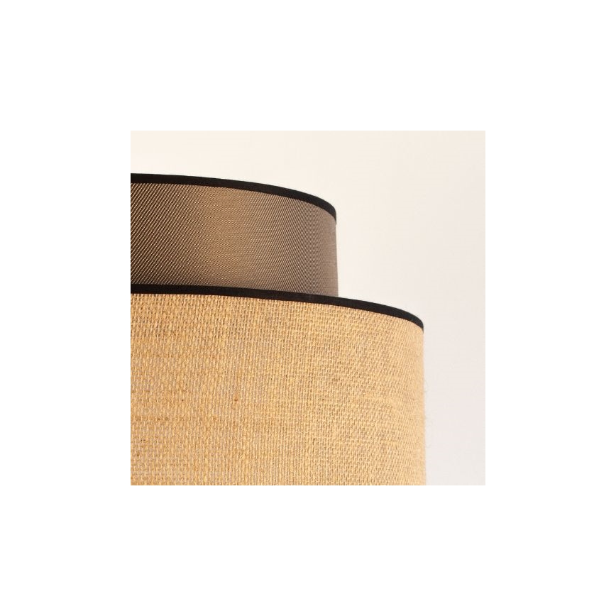 Hängeleuchte BOHO 1xE27/60W/230V d 40 cm braun/beige