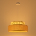 Hängeleuchte BOHO 1xE27/60W/230V d 40 cm Rattan