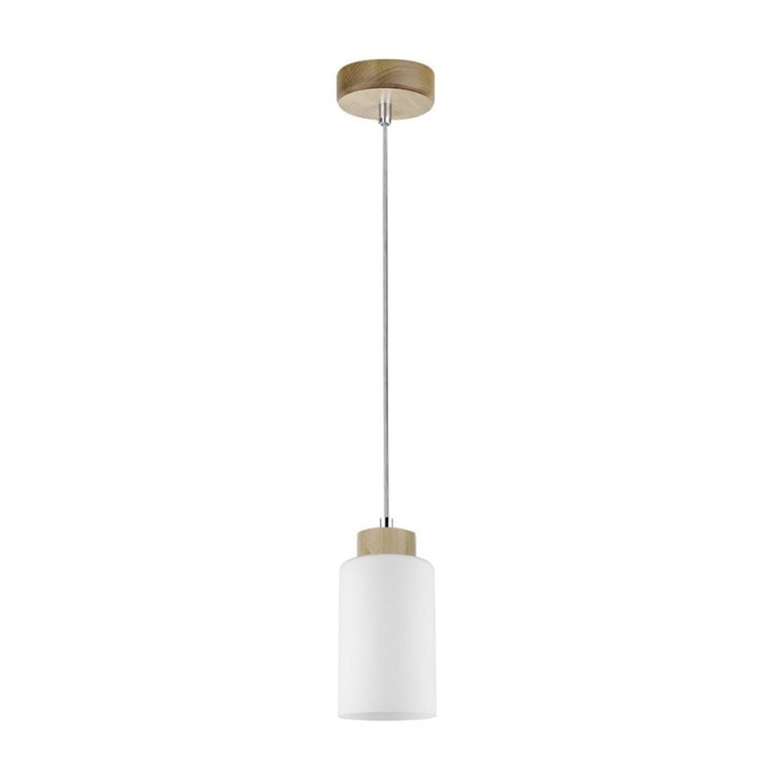 Hängeleuchte BOSCO 1xE27/60W/230V Birke