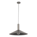 Hängeleuchte CAPRI 1xE27/15W/230V d 50 cm anthrazit/grau
