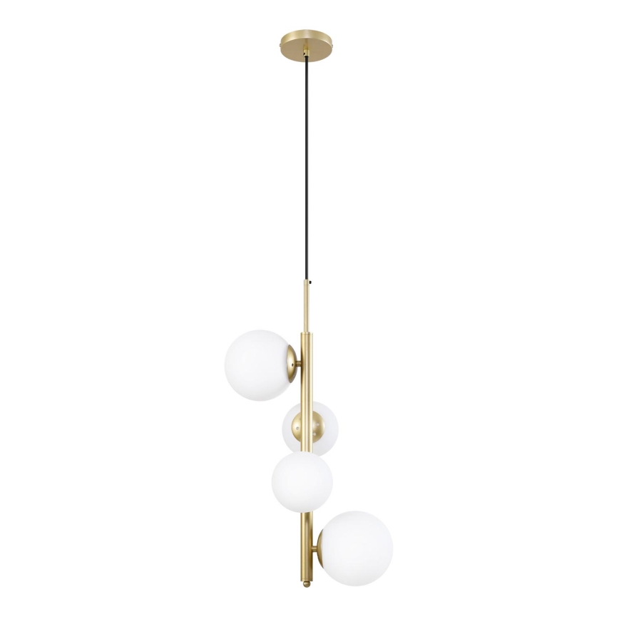 Hängeleuchte CORDEL 4xG9/20W/230V gold