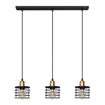 Hängeleuchte EDISON 3xE27/15W/230V
