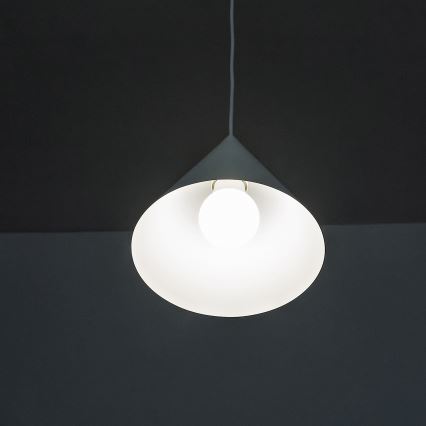 Hängeleuchte ETNA an Kabel, 1x E27/15W/230V, Ø 18,5 cm, weiß