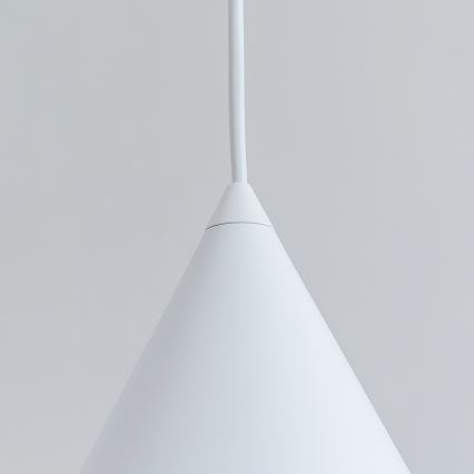 Hängeleuchte ETNA an Kabel, 1x E27/15W/230V, Ø 18,5 cm, weiß