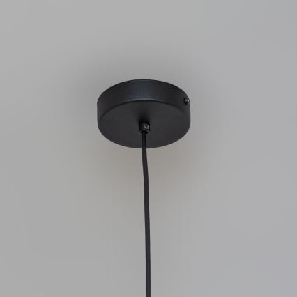 Hängeleuchte ETNA mit Kabelaufhängung, 1x E27/15W/230V, Ø 18,5 cm, schwarz