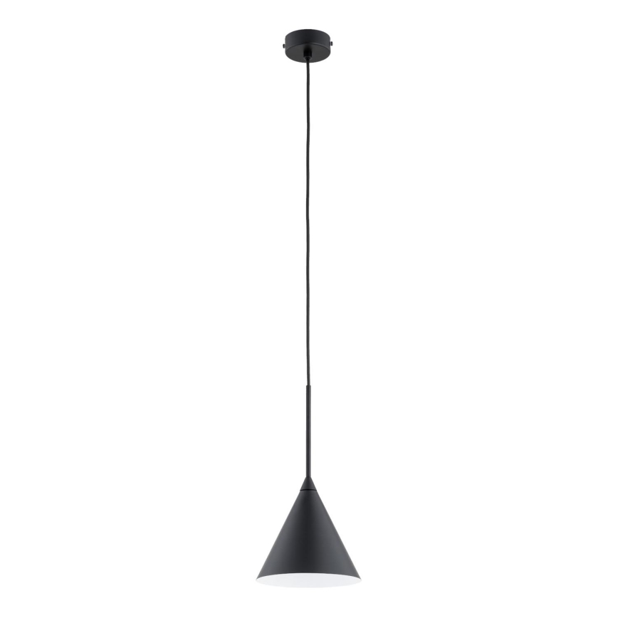 Hängeleuchte FABO 1xE27/15W/230V schwarz