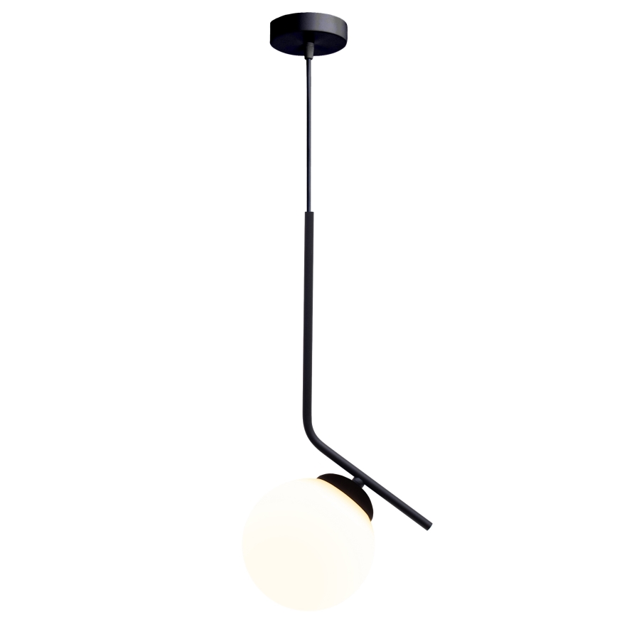 Hängeleuchte FIRA 1xE27/60W/230V schwarz