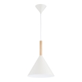 Hängeleuchte FUKS 1xE27/15W/230V cremefarben/beige