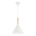 Hängeleuchte FUKS 1xE27/15W/230V cremefarben/beige