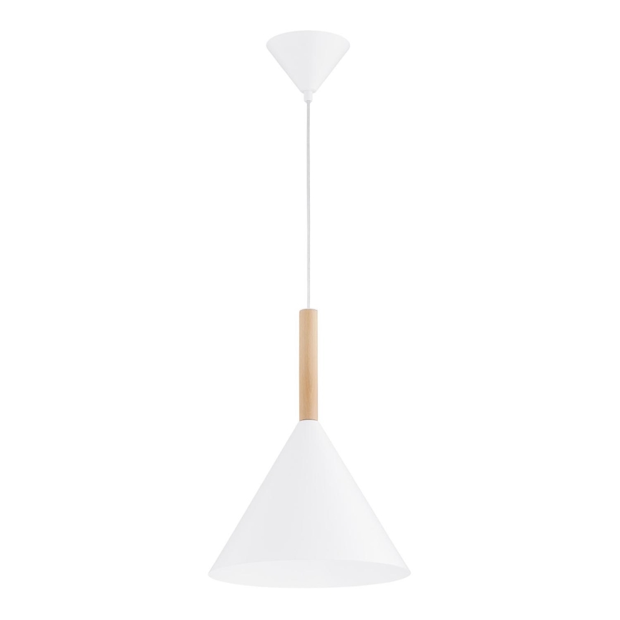Hängeleuchte FUKS 1xE27/15W/230V weiß/beige