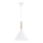 Hängeleuchte FUKS 1xE27/15W/230V weiß/beige