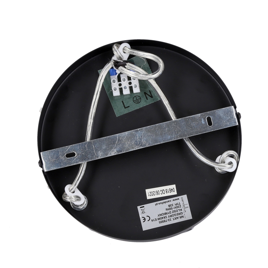 Hängeleuchte GRENIKO 3xE14/40W/230V