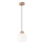 Hängeleuchte HARMONY 1xE27/15W/230V d 20 cm weiß/Eiche
