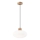 Hängeleuchte HARMONY 1xE27/15W/230V d 30 cm weiß/Eiche
