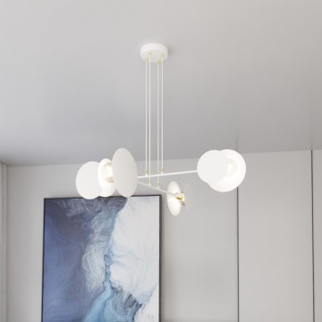 Hängeleuchte IDEA 4xE27/15W/230V weiß