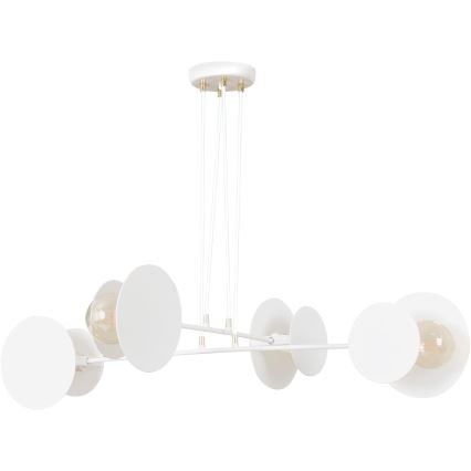 Hängeleuchte IDEA 4xE27/15W/230V weiß
