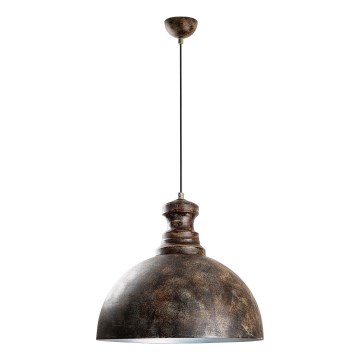 Hängeleuchte KURE 1xE27/40W/230V d 40 cm grau
