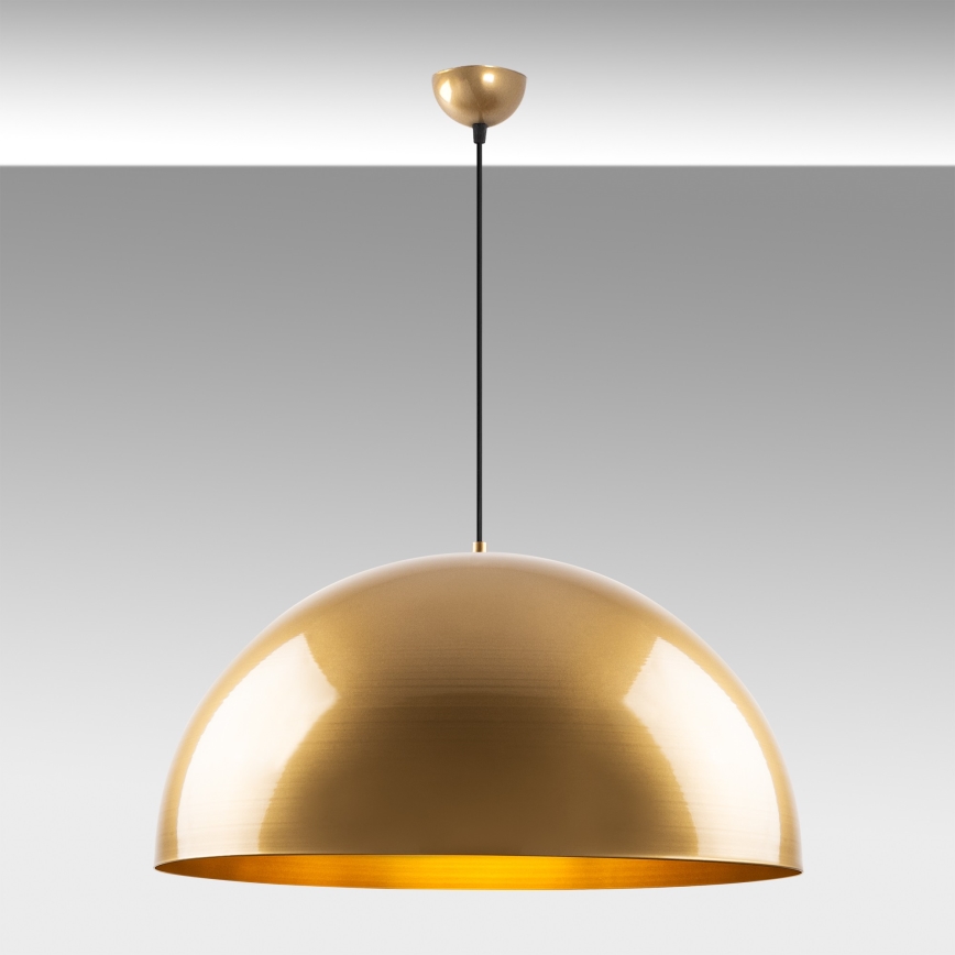 Hängeleuchte KURE 1xE27/40W/230V golden