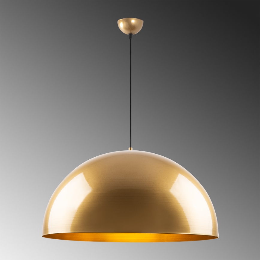 Hängeleuchte KURE 1xE27/40W/230V golden