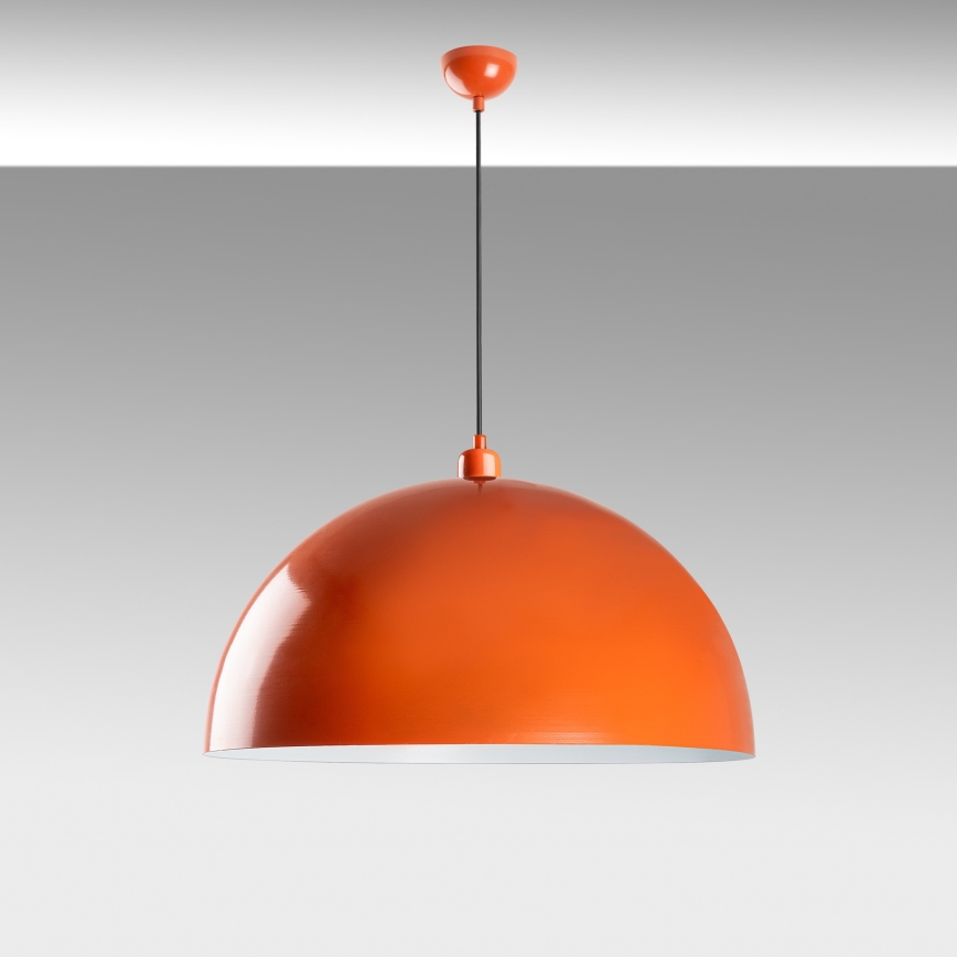 Hängeleuchte KURE 1xE27/40W/230V orange