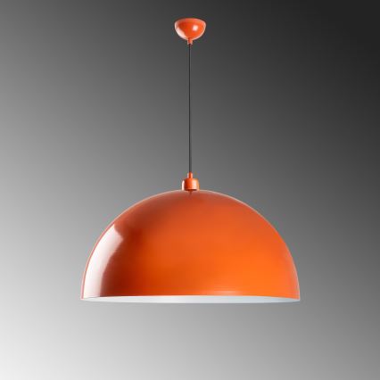 Hängeleuchte KURE 1xE27/40W/230V orange